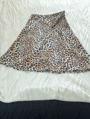 Fabrik Cheetah Print Skirt